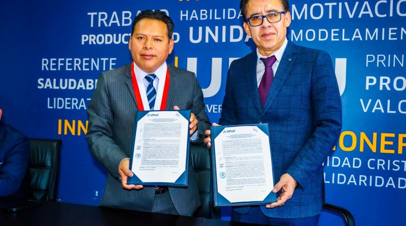 DIRESA PUNO Y UNIVERSIDAD PERUANA UNIÓN FIRMAN CONVENIO PARA FORTALECER PROCESOS DE SELECCIÓN DE PERSONAL DE SALUD