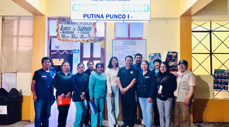Diresa Puno realiza acción de vigilancia epidemiológica en Putina Punco, Yanamayo y Massiapo