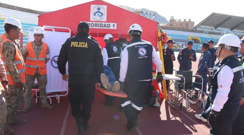 DIRESA Puno refuerza su rol rector en el II Simulacro Nacional de Multipeligro 2026
