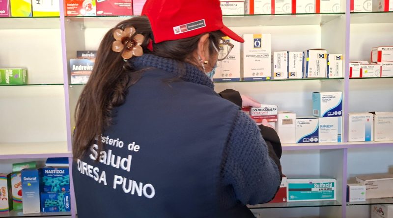 En operativo inopinado incautan medicamentos ilegales y falsificados que ponían en riesgo la salud pública