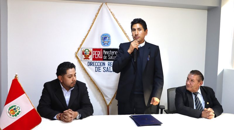 Gobierno Regional designa a C.D. Juan Augusto Delgado Aza como nuevo director de Diresa Puno
