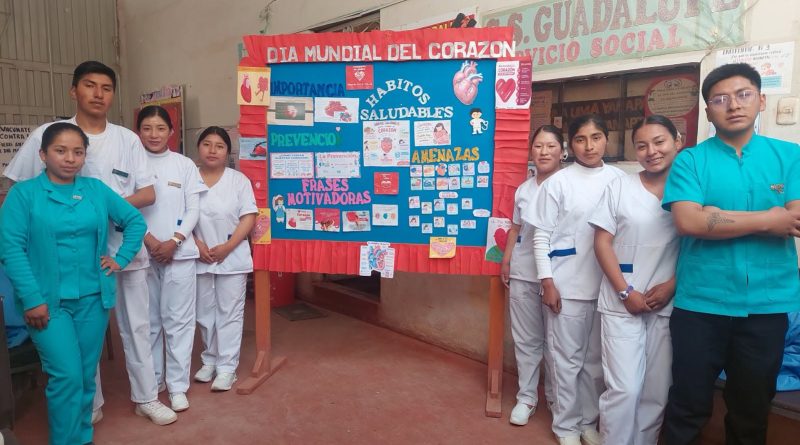 DIRESA Puno y Red de Salud San Román promueven prevención cardiovascular por el Día Mundial del Corazón